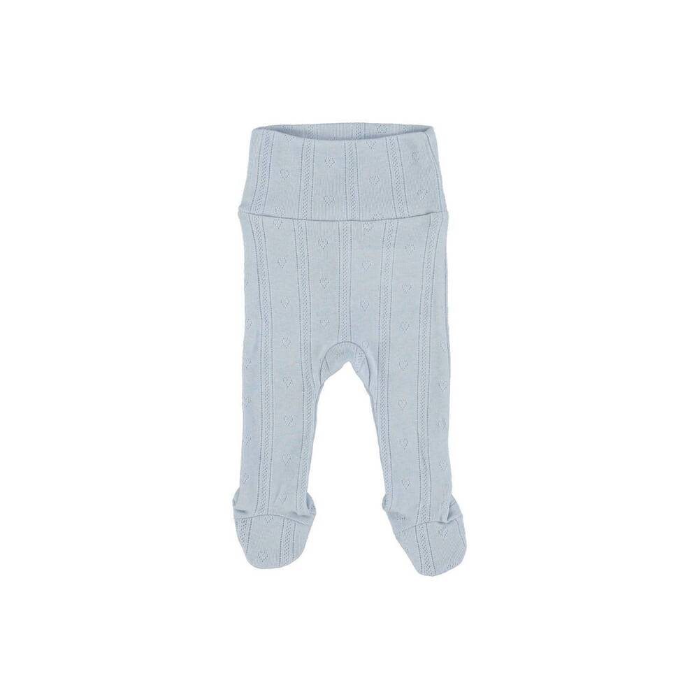 NEW BEBE ORGANIC girls footed leggings in atlantic